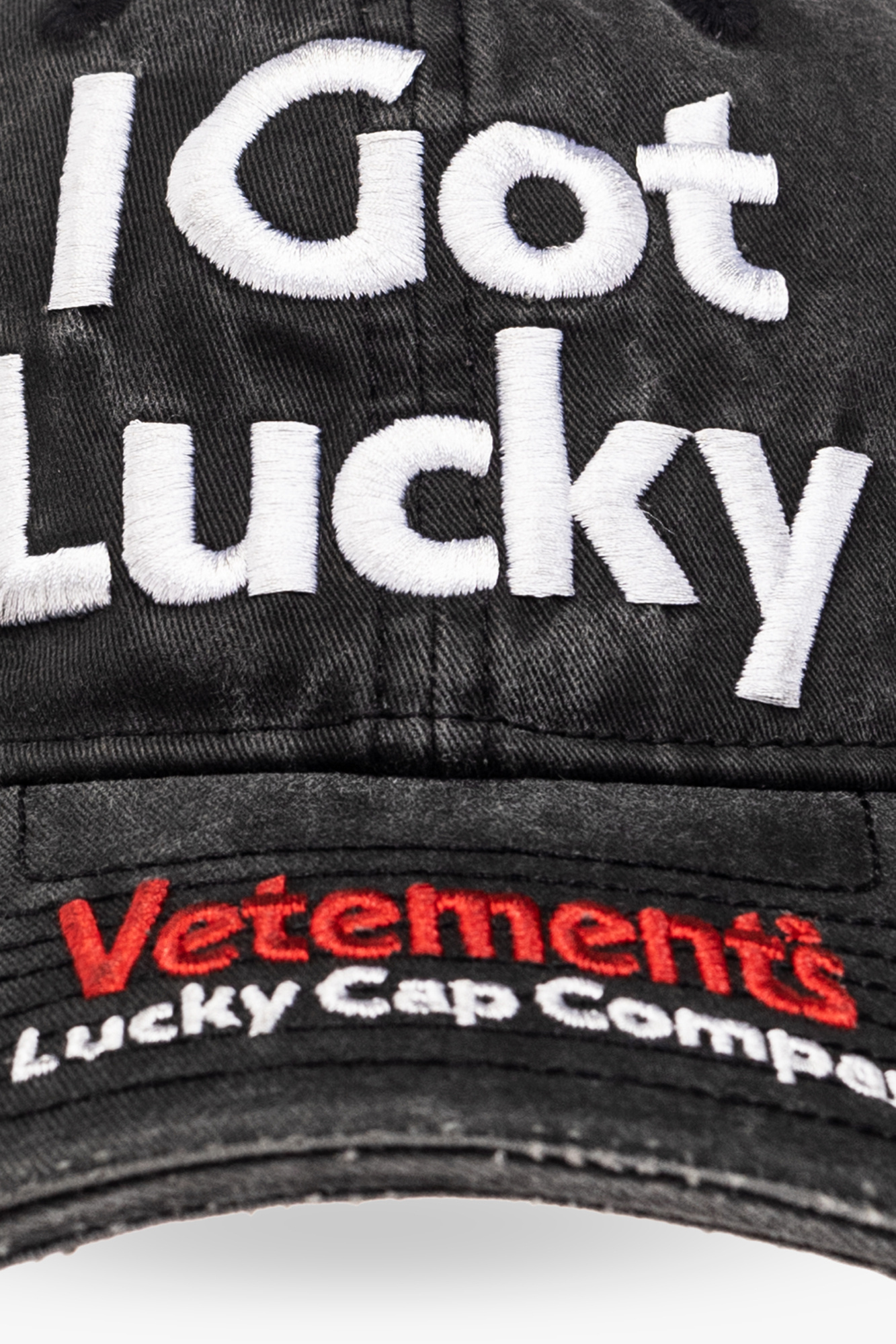 vetements i got lucky cap | eBay